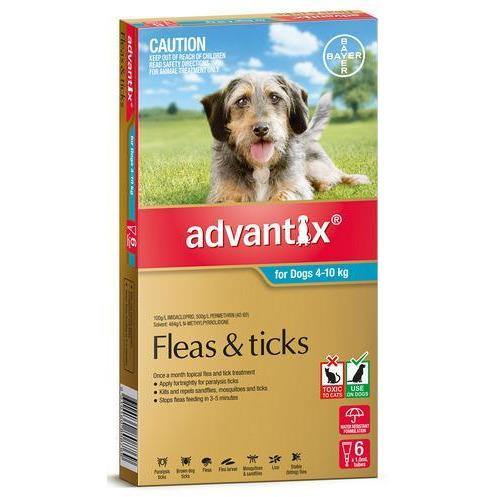 Advantix Dog Medium Aqua (4-10kg)