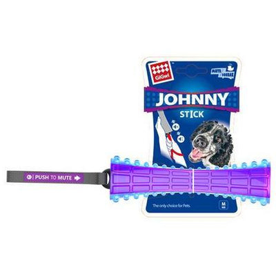 GIGWI Johnny Stick Push To Mute Transparent Purple/Blue