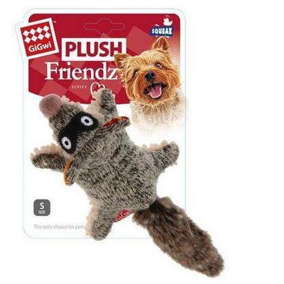 GIGWI Plush Friends Coon With Squeaker