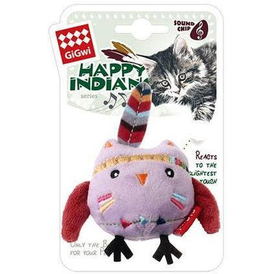 GIGWI CAT Happy Indians Melody Chaser Owl