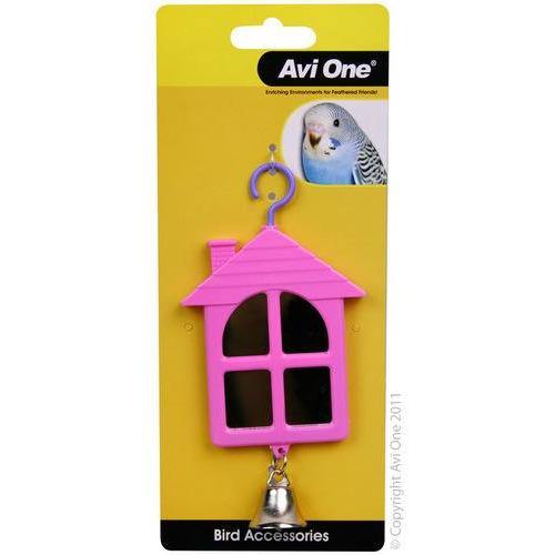 AVI ONE Bird Toy House Shaped Mirror