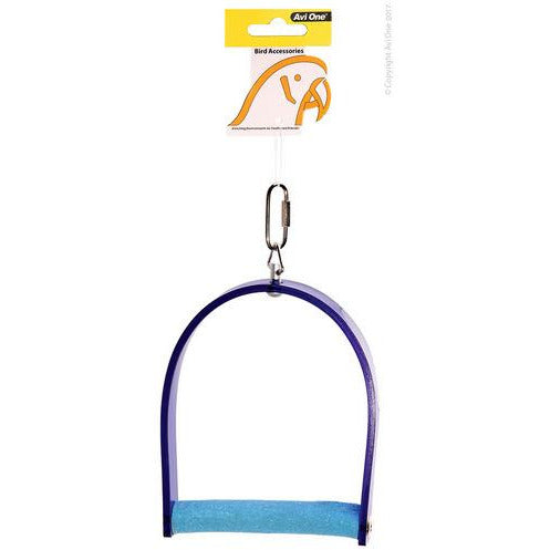 AVI ONE Parrot Swing Acrylic With Perch - PET PARLOR