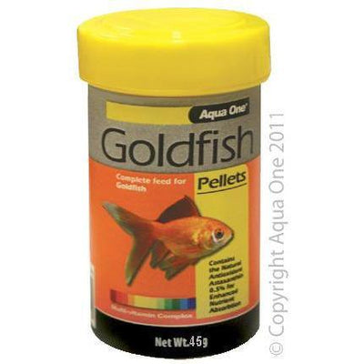 AQUA ONE Goldfish Pellet Food