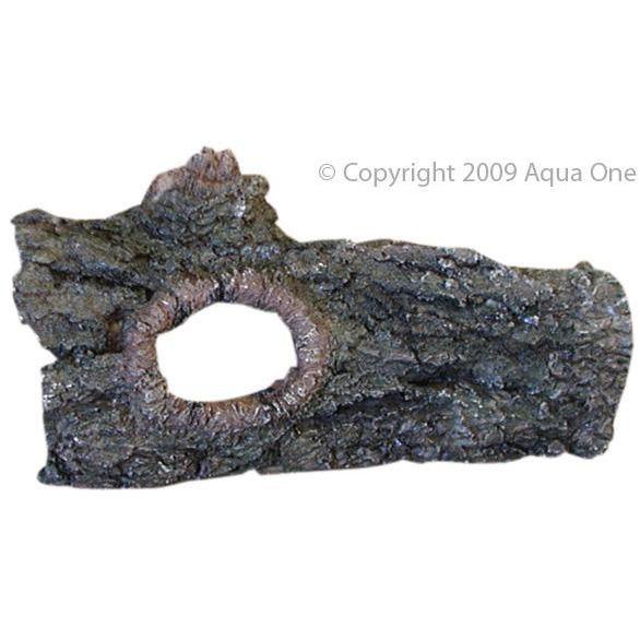 AQUA ONE Ornament Log With Holes