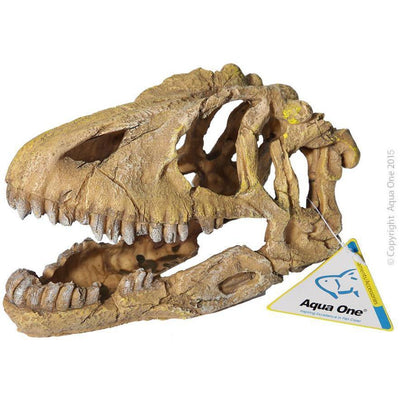 AQUA ONE Ornament Dinosaur Skull 23.4x10.5x13.5cm