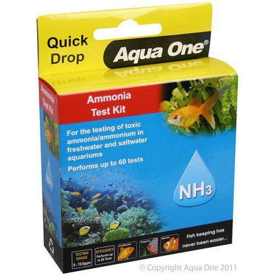 AQUA ONE QuickDrop Ammonia NH3 Test Kit -10175