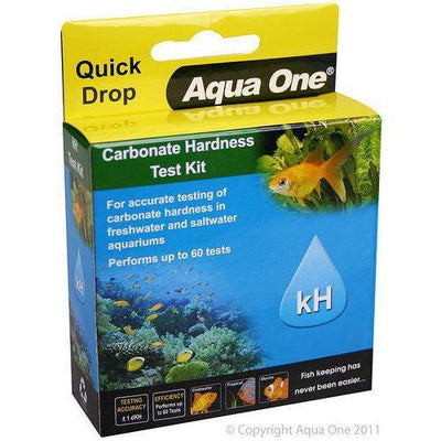 AQUA ONE QuickDrop Carbonate Hardness KH Test Kit -10178