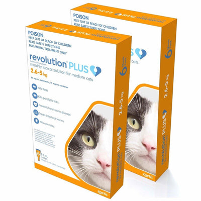 Revolution PLUS Cat 2.5-5kg (Orange)
