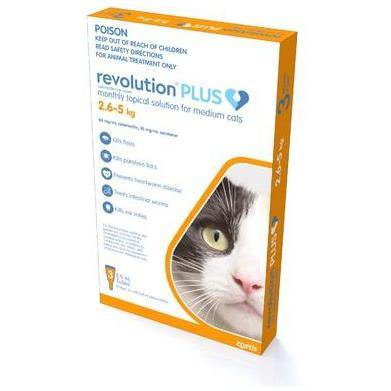 Revolution PLUS Cat 2.5-5kg (Orange)